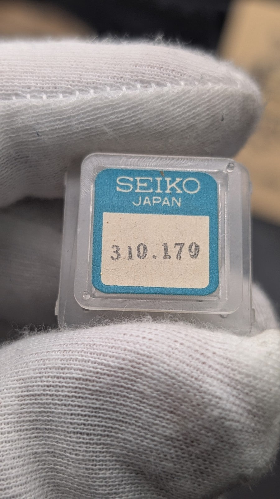 Genuine Seiko Watch Crystal Glass NOS – Original Japan Spare Part – Ref. 310.170