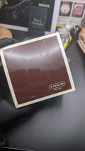 COACH Original Watch Box Case – Brown & Ivory – EST. 1941 – Genuine