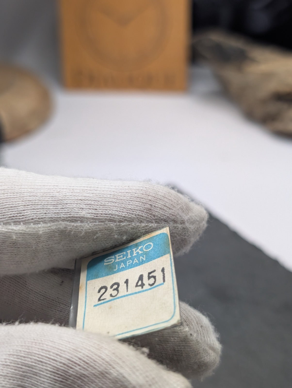 Genuine Seiko NOS Crown Ref. 231451 – Japan – Vintage Watch Part