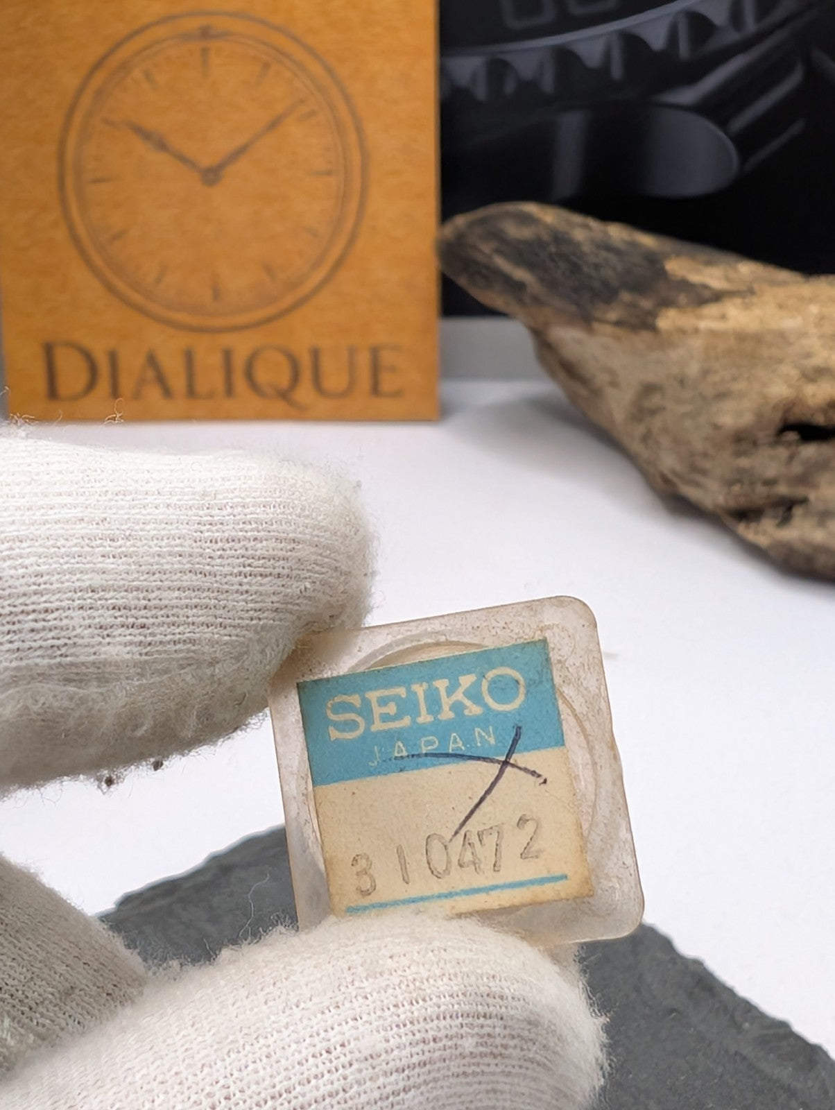 Genuine Seiko Japan Empty Parts Pouch Ref. 310472 – Vintage NOS Packaging