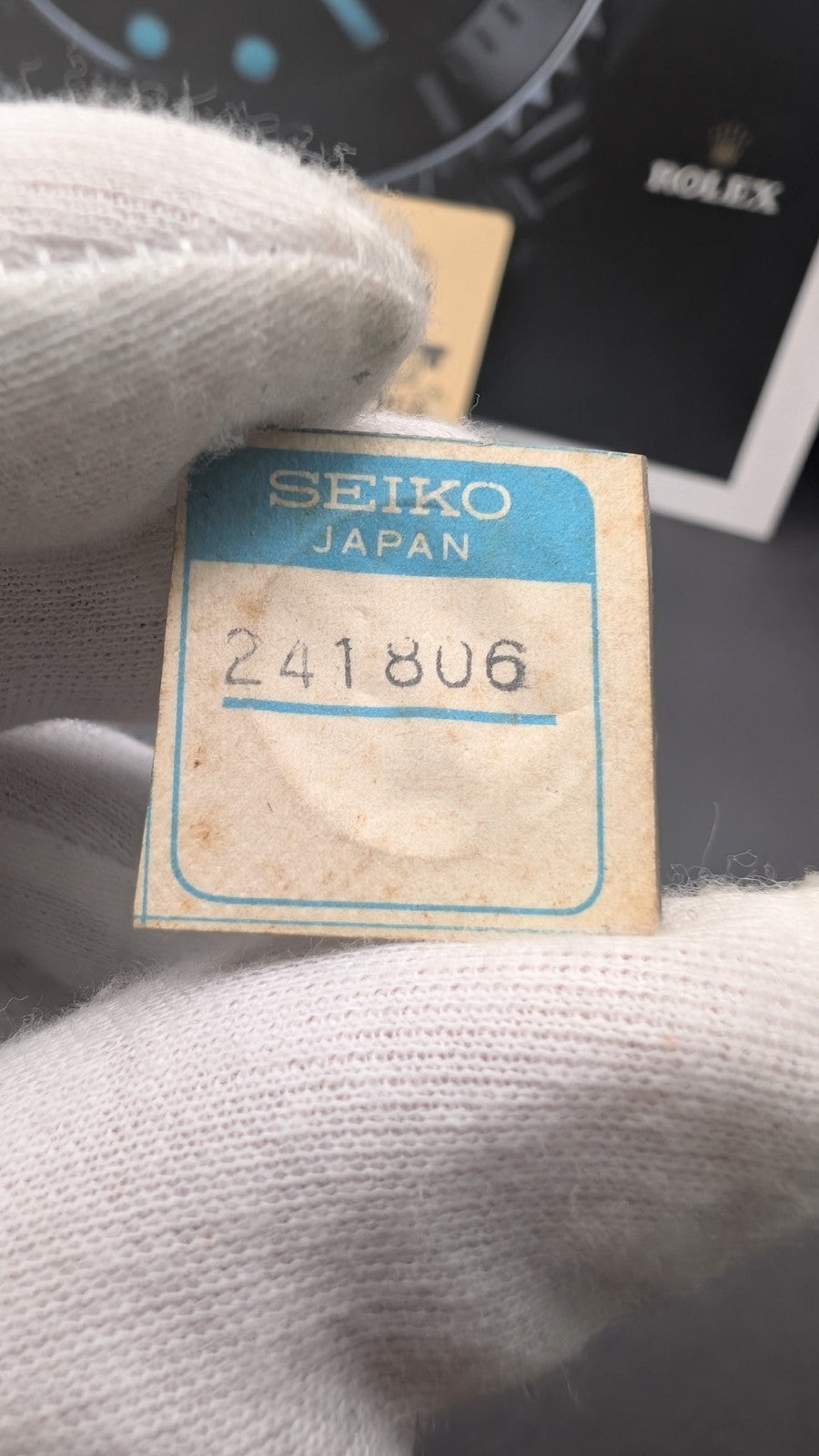 Genuine Seiko Watch Part NOS – Ref. 241806 – Original Japan – Vintage