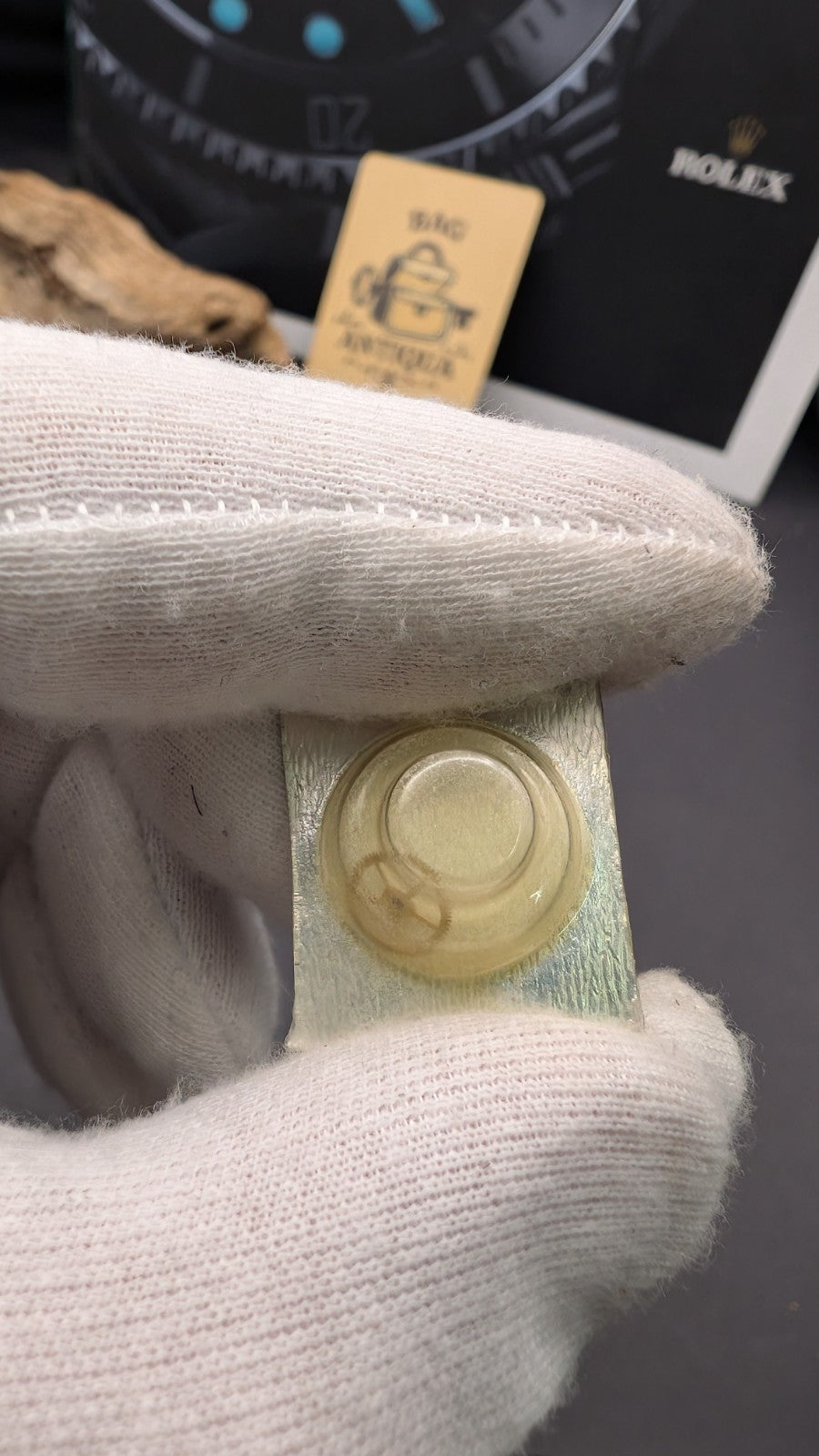 Genuine Seiko Watch Crystal – Part No. 231 615 – NOS – Made in Japan