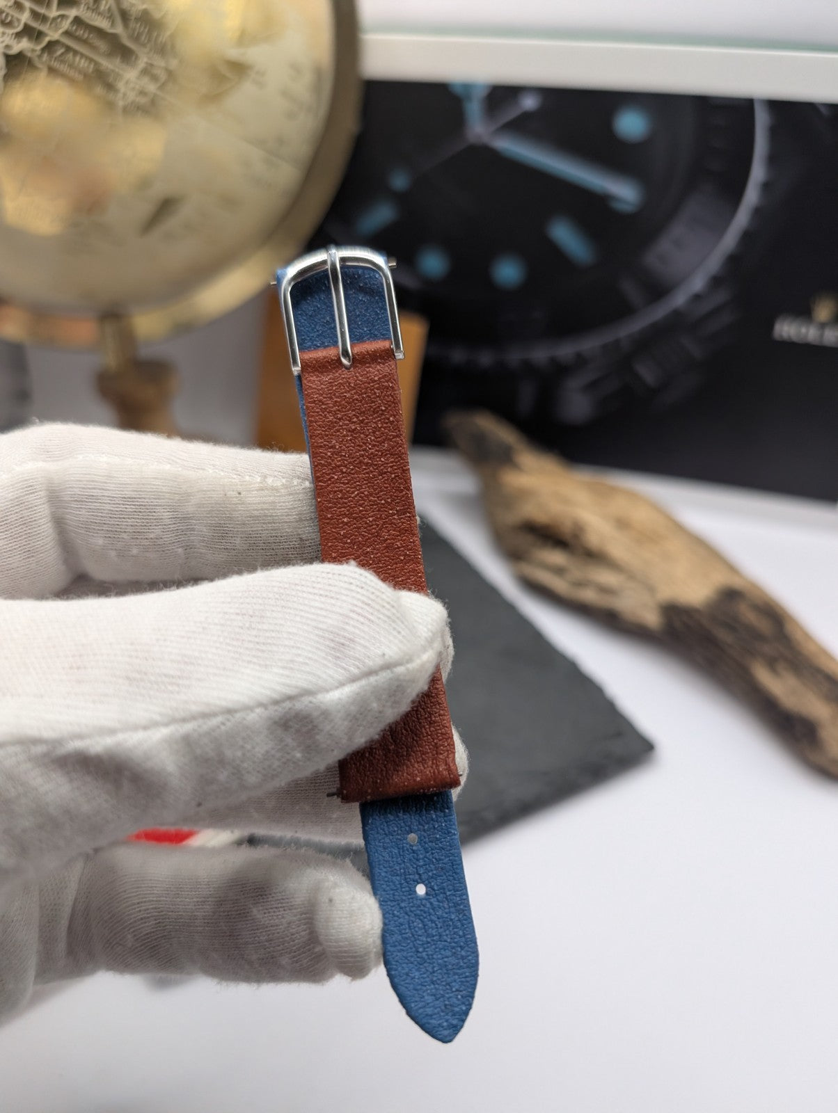 Citizen Vintage Leather Watch Strap NOS – 17mm – Japan – New Old Stock