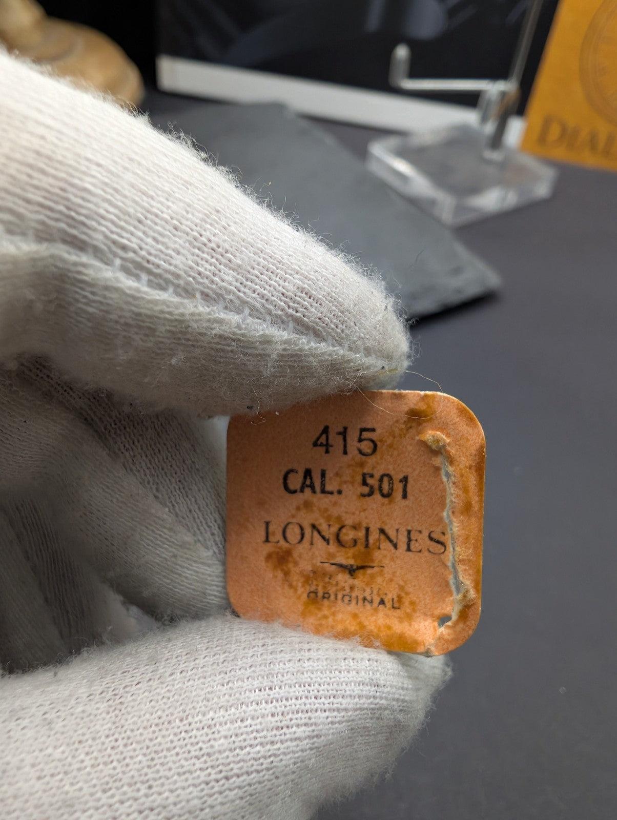 For sale is an original vintage Seiko watch part, New Old Stock (NOS), never ins