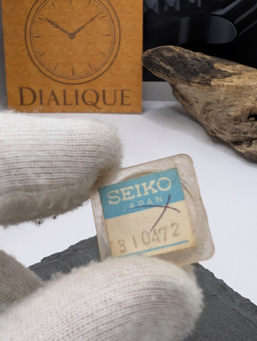 Genuine Seiko Japan Empty Parts Pouch Ref. 310472 – Vintage NOS Packaging