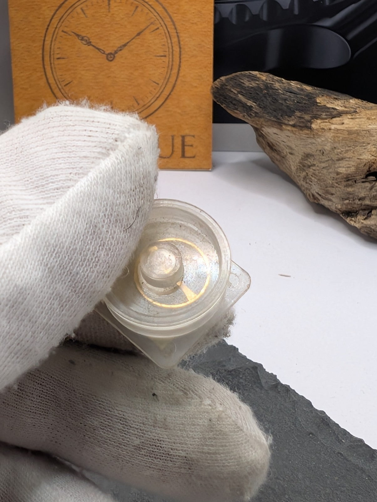 Genuine Seiko Japan Empty Plastic Parts Container Ref. 310472 – Vintage NOS