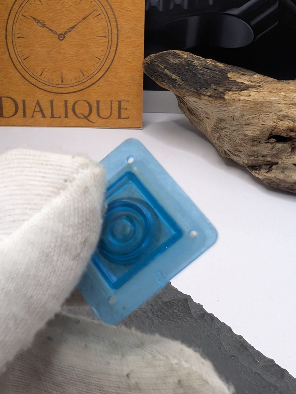 Genuine Citizen Watch Part in Original Blue Plastic Container – Vintage Japan NO