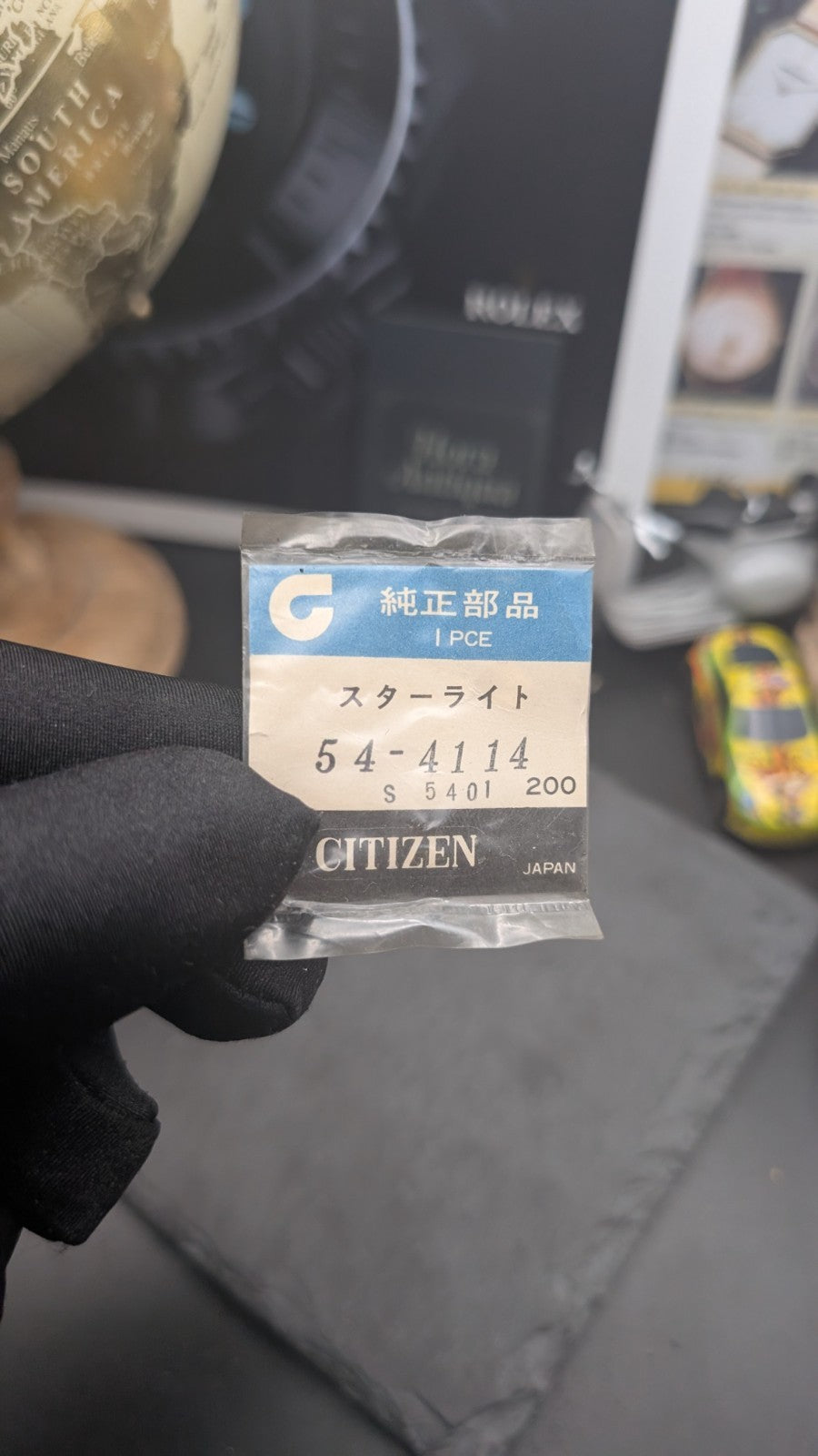 itizen Genuine Starlite Luminous Material NOS – Original Watch Parts – Ref. 54-4