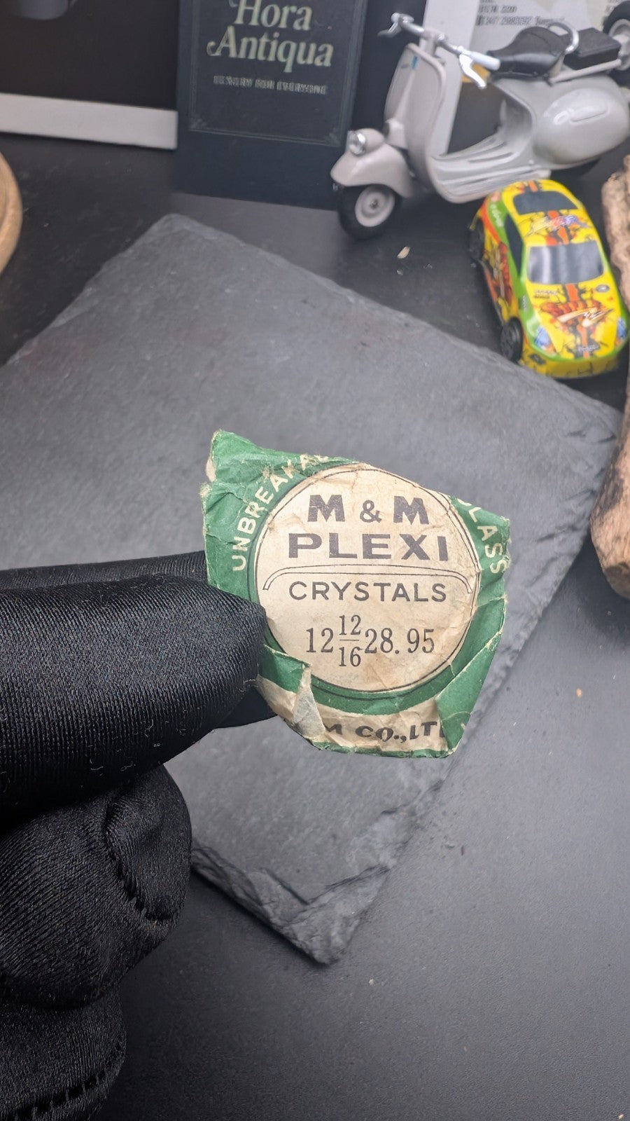 intage Watch Plexiglass Crystal 28.95mm – NOS – Japan