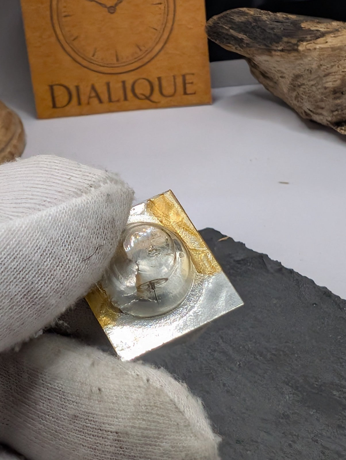 Genuine Seiko Japan Watch Part – Vintage NOS Micro Component on Original Holder