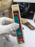 Citizen Vintage Watch Strap Teal / Turquoise – New Old Stock – 18mm – Japan