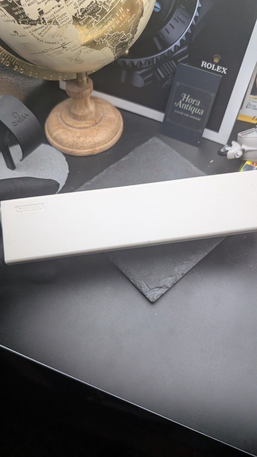 CITIZEN Original Watch Box Case – White Long Box – Vintage / Classic Presentatio