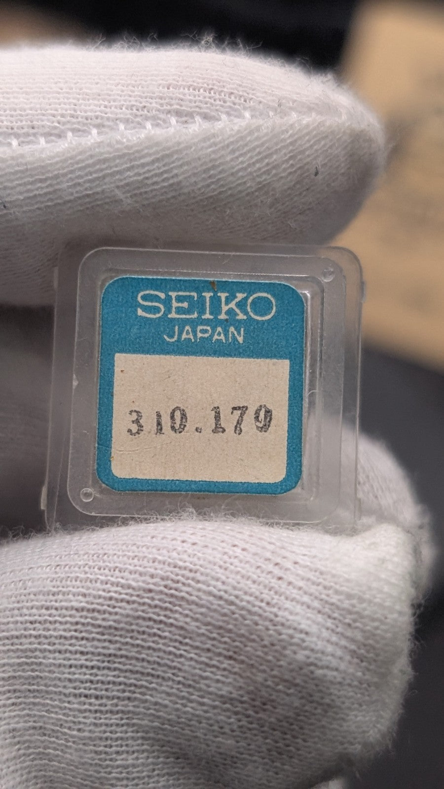 Genuine Seiko Watch Crystal Glass NOS – Original Japan Spare Part – Ref. 310.170