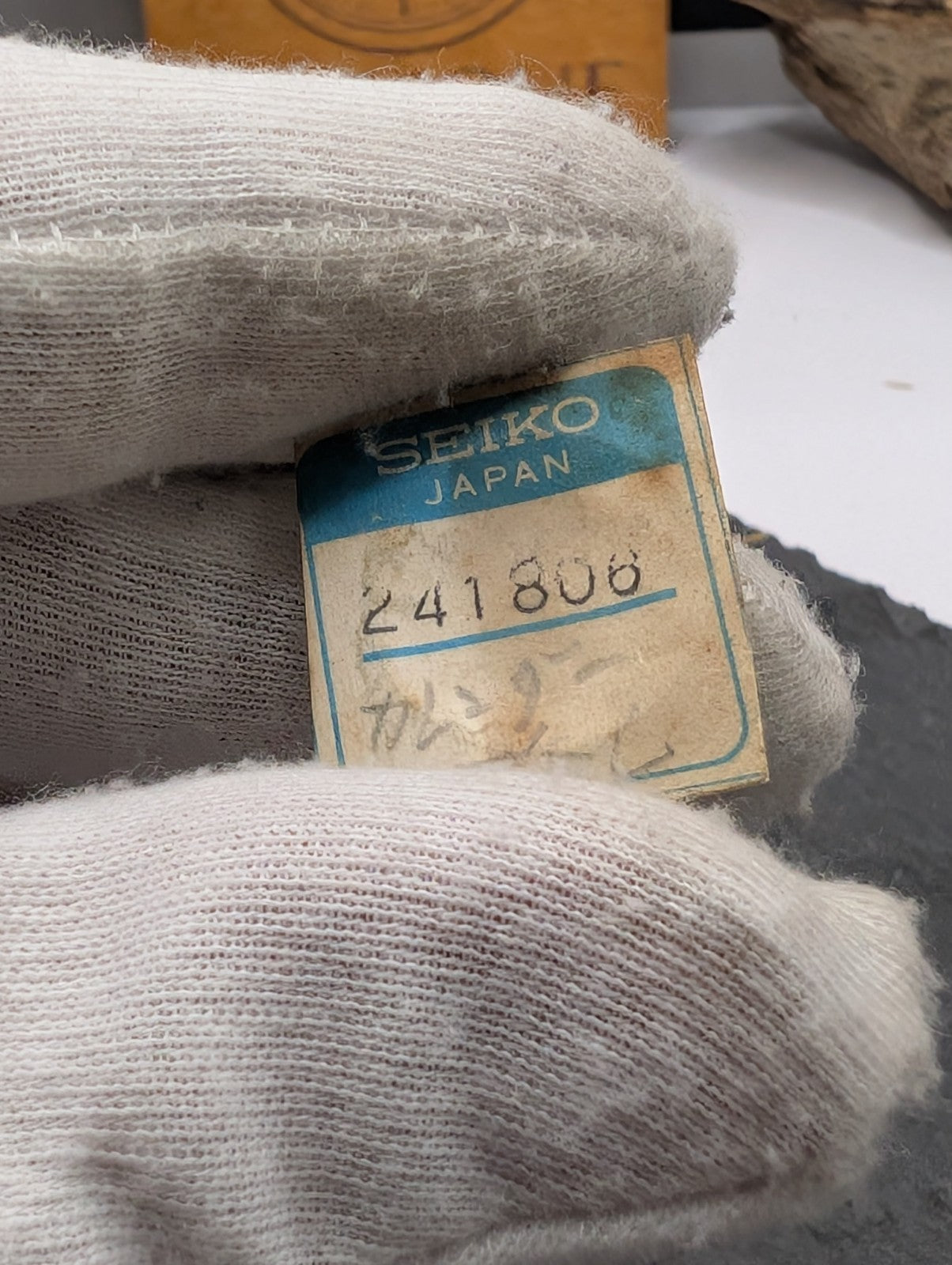 Genuine Seiko 241806 Watch Part – Vintage NOS Japan – Original Factory Holder