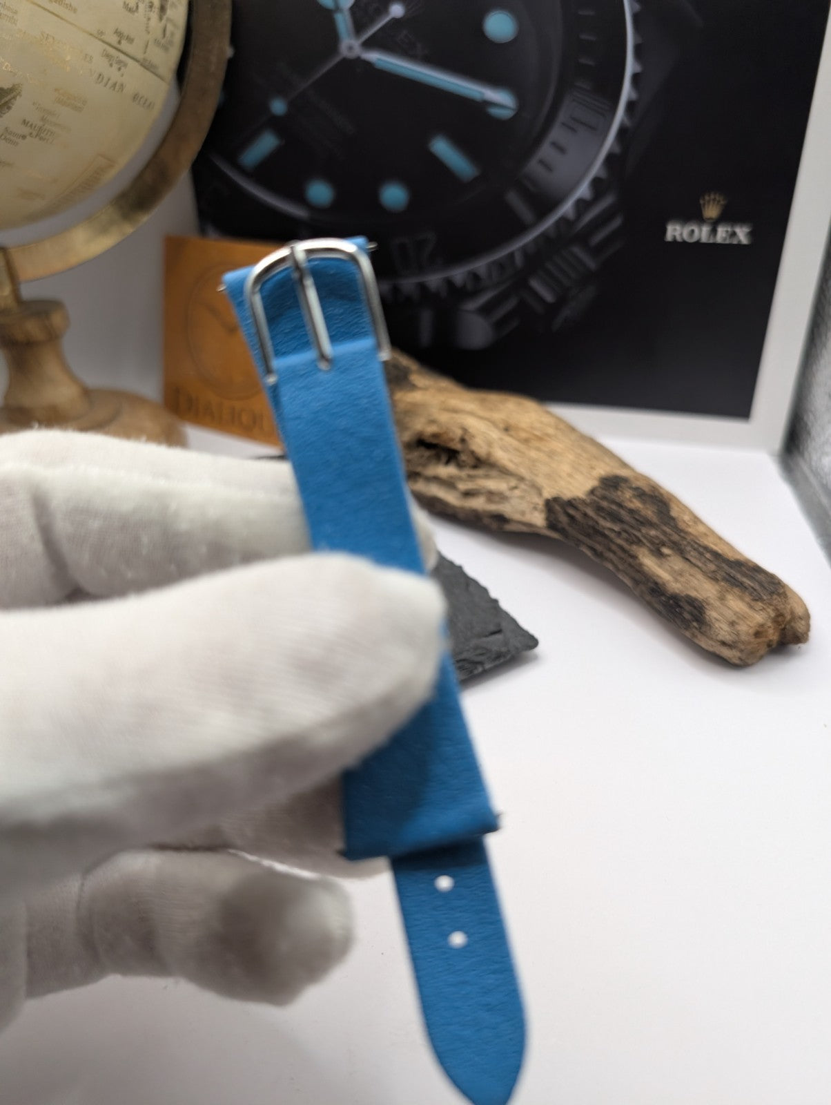 Citizen NOS Blue Leather Watch Strap 20mm – Vintage Original