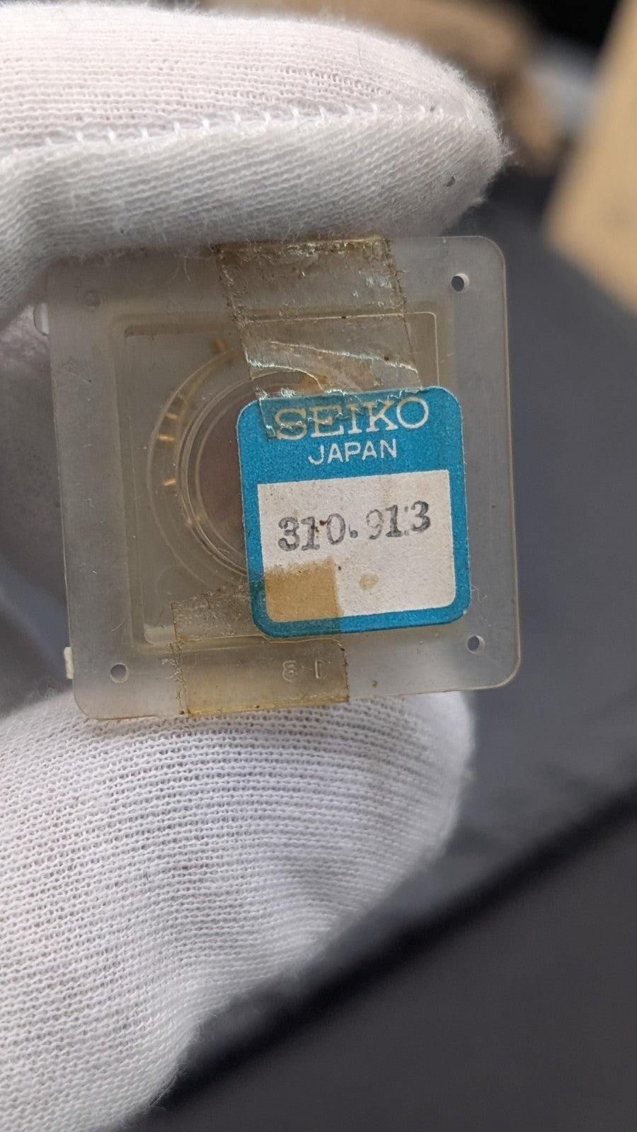 Genuine Seiko Watch Crystal Glass NOS – Original Japan Spare Part – Ref. 310-313