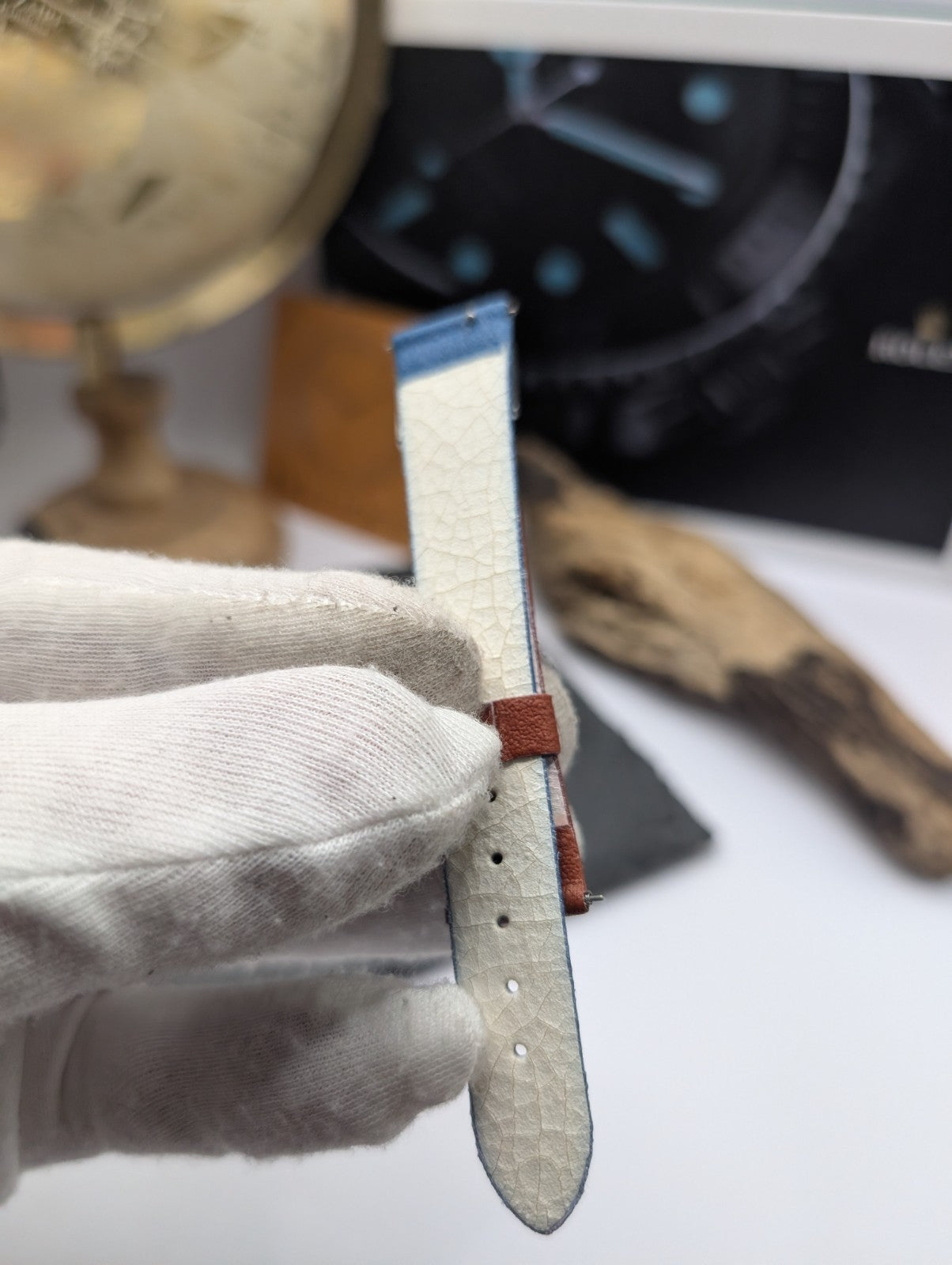 Citizen Vintage Leather Watch Strap NOS – 17mm – Japan – New Old Stock