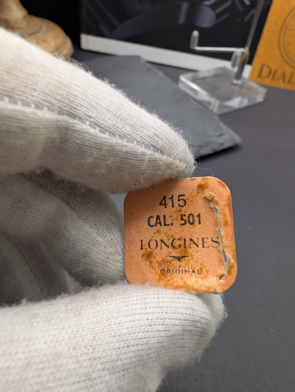 For sale is an original vintage Seiko watch part, New Old Stock (NOS), never ins