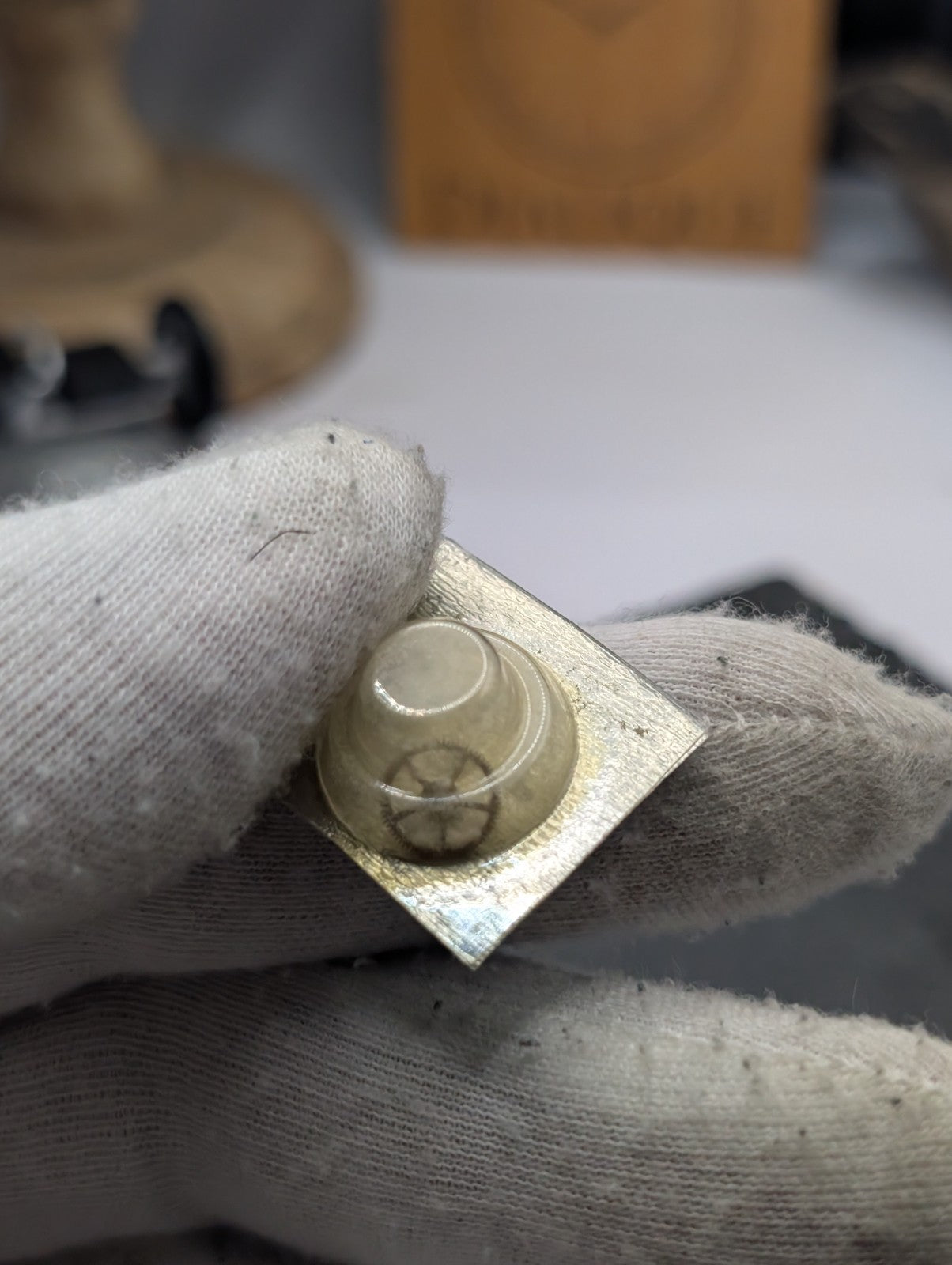 Genuine Seiko NOS Crown Ref. 220560 – Japan – Vintage Watch Part