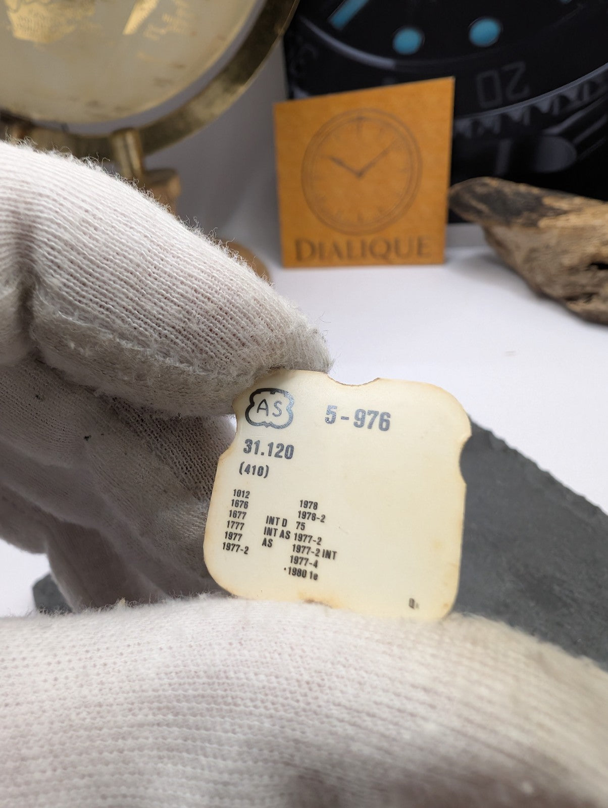 AS A. Schild Genuine Watch Part – Ref. 5-976 – NOS – Swiss Made