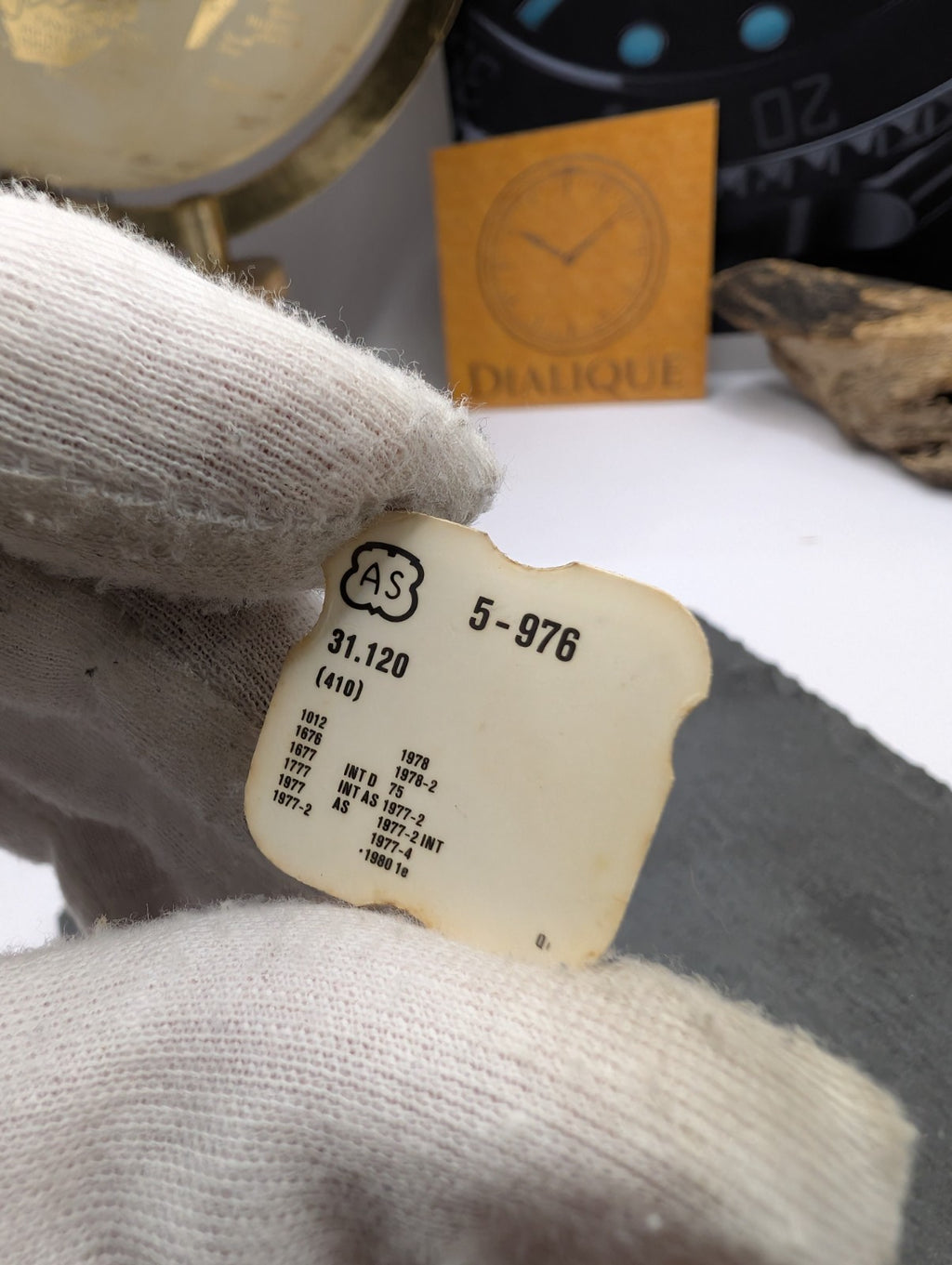 AS A. Schild Genuine Watch Part – Ref. 5-976 – NOS – Swiss Made