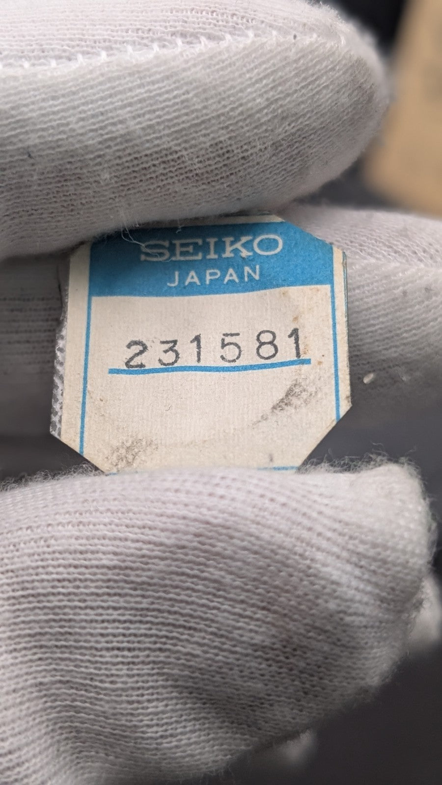 Genuine Seiko Vintage Watch Part NOS – Original Japan – Ref. [PART NUMBER]