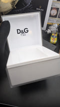 D&G Dolce & Gabbana Time Watch Box Case – Original Display Box (Empty)