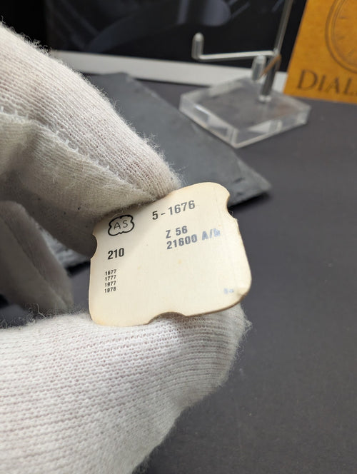 AS Vintage Watch Part – Ref. 5-1676 – Z 56 – 21600 A/h – NOS
