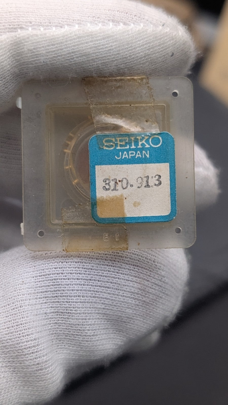 Genuine Seiko Watch Crystal Glass NOS – Original Japan Spare Part – Ref. 310-313