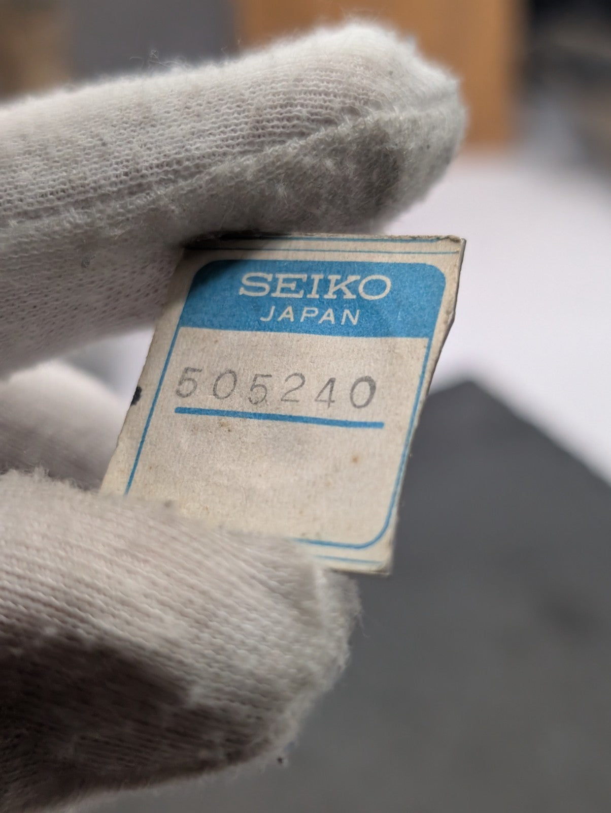 Genuine Seiko NOS Crown Ref. 505240 – Japan – Vintage Watch Part