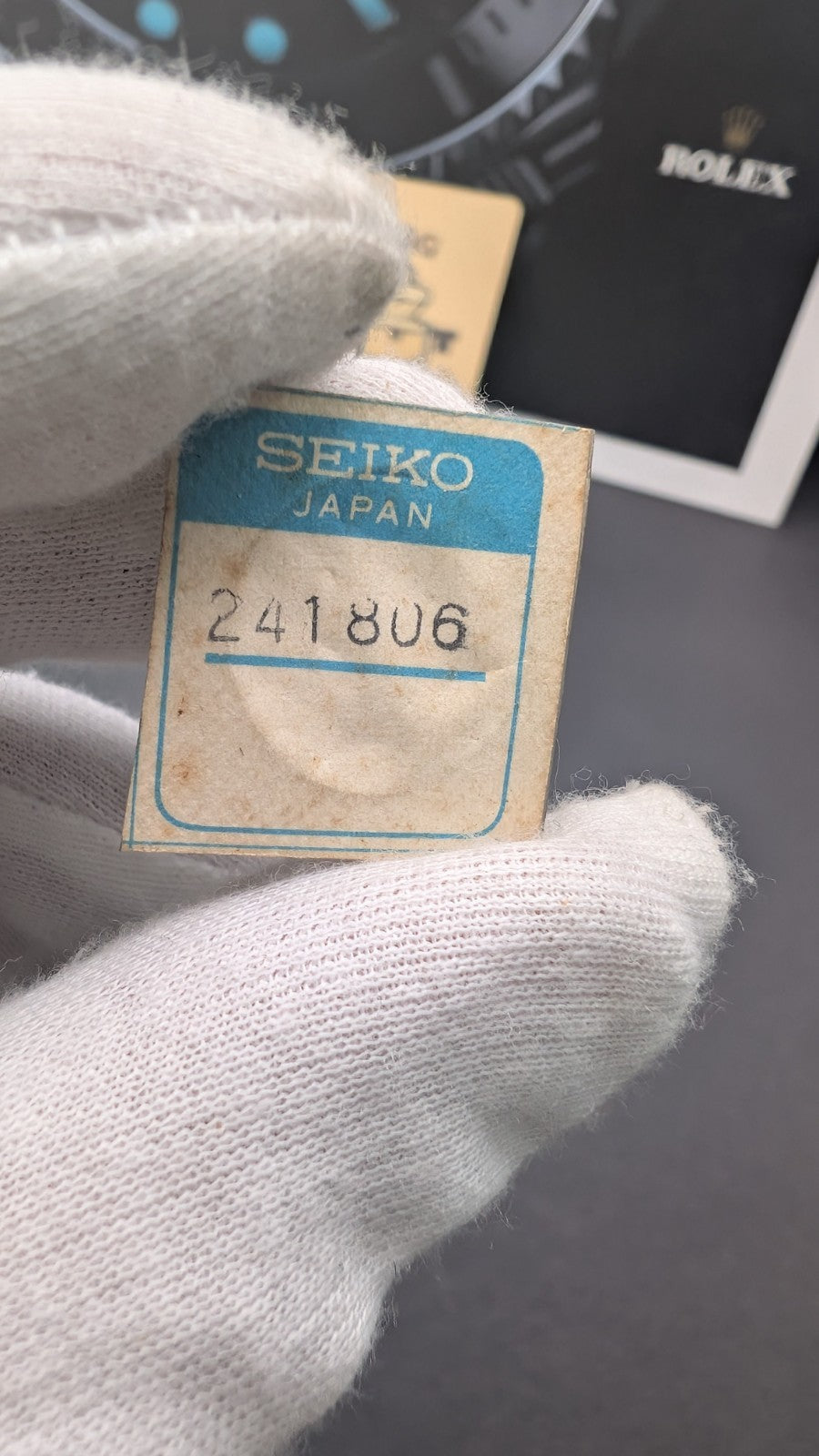 Genuine Seiko Watch Part NOS – Ref. 241806 – Original Japan – Vintage