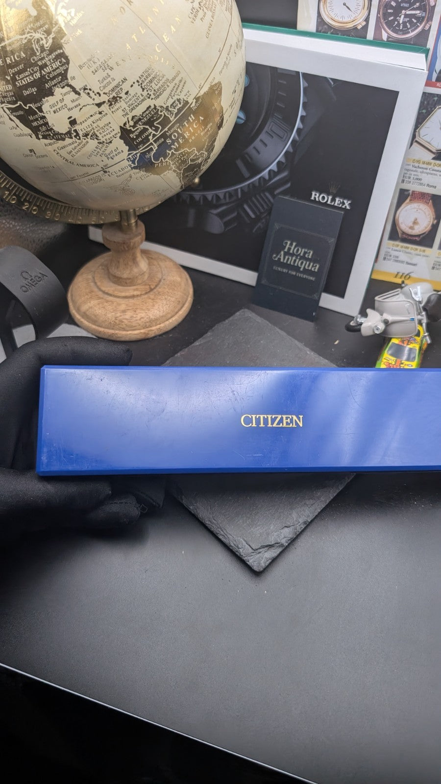 Citizen Watch Box – Original Blue Presentation Case – Long Style