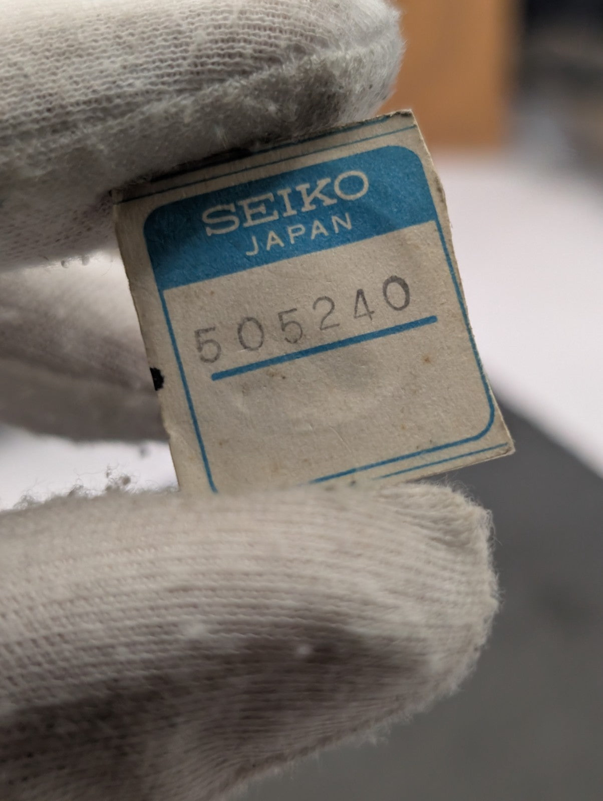 Genuine Seiko NOS Crown Ref. 505240 – Japan – Vintage Watch Part