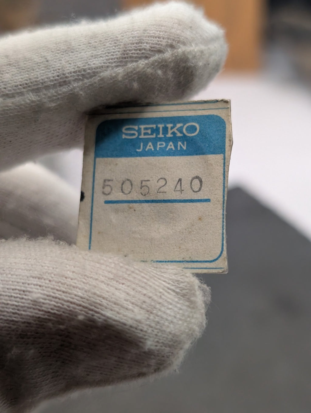 Genuine Seiko NOS Crown Ref. 505240 – Japan – Vintage Watch Part