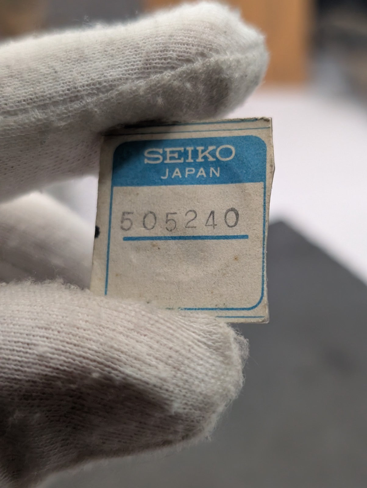 Genuine Seiko NOS Crown Ref. 505240 – Japan – Vintage Watch Part